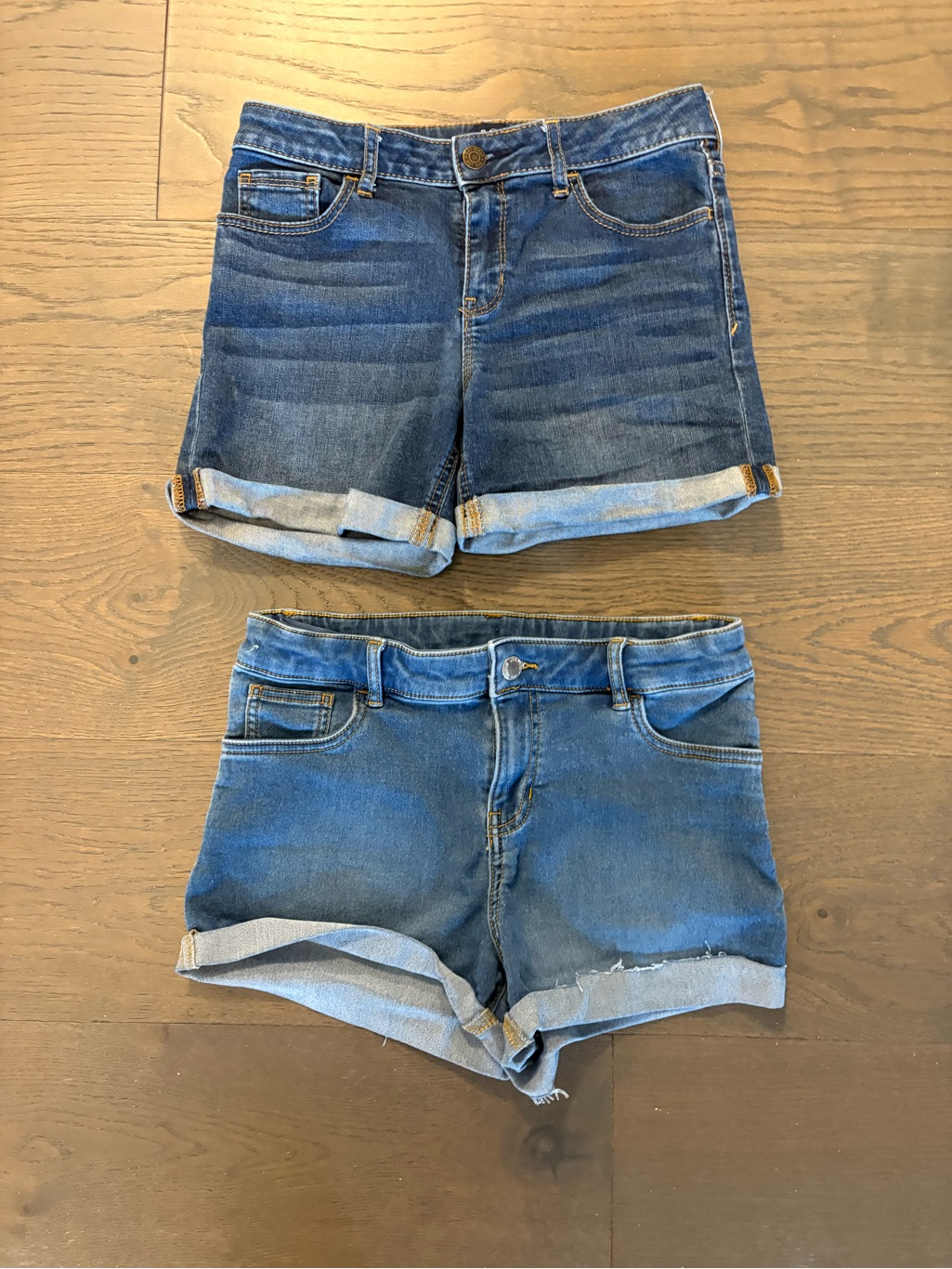 Gap & Joe Fresh Girls Youth Denim Shorts Sz 14 Nwt